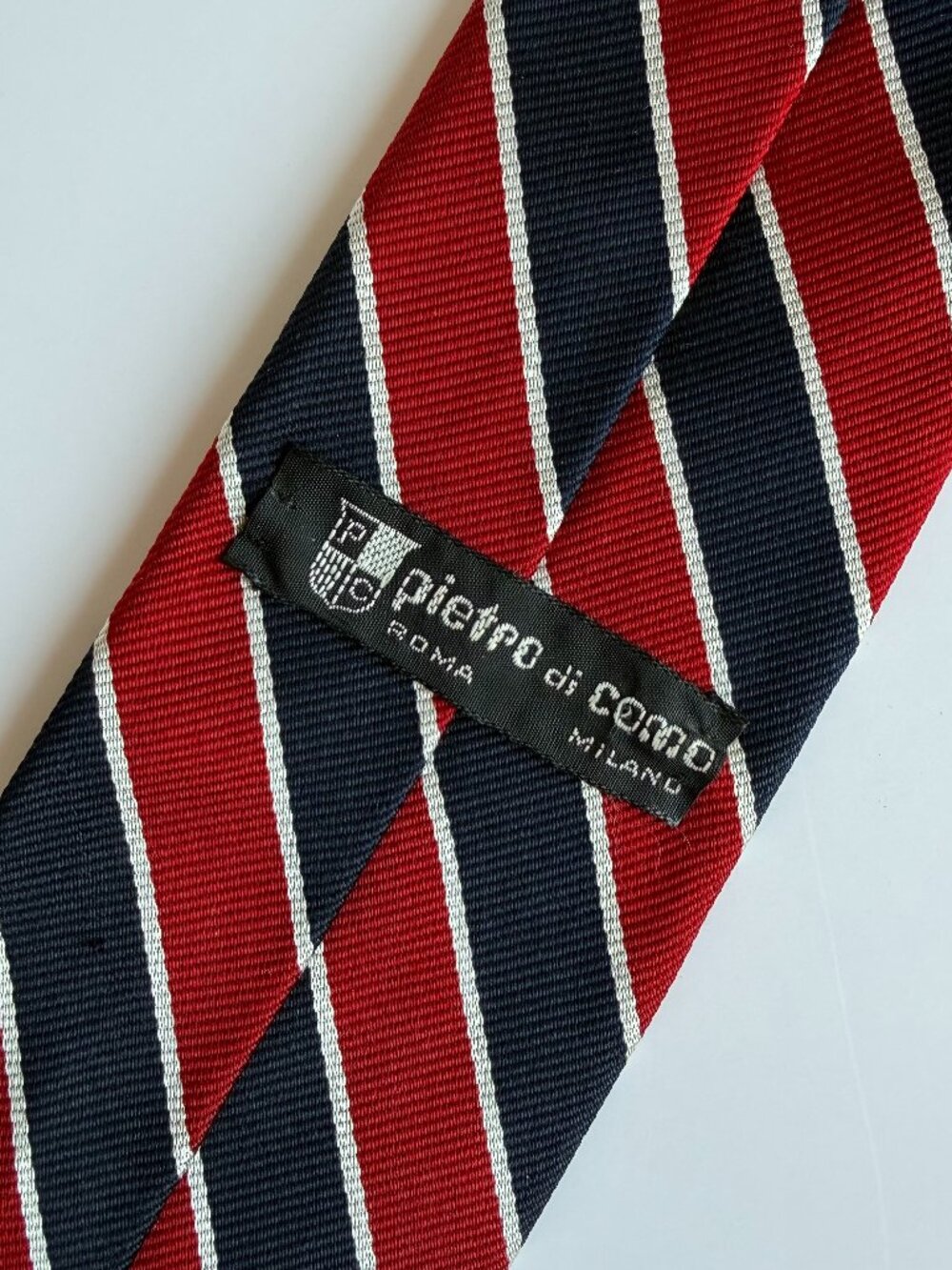 Pietro di Como Necktie Mens Red